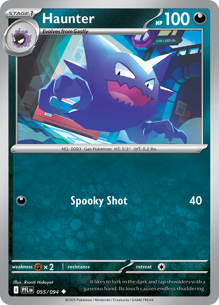 Haunter — illustrated card