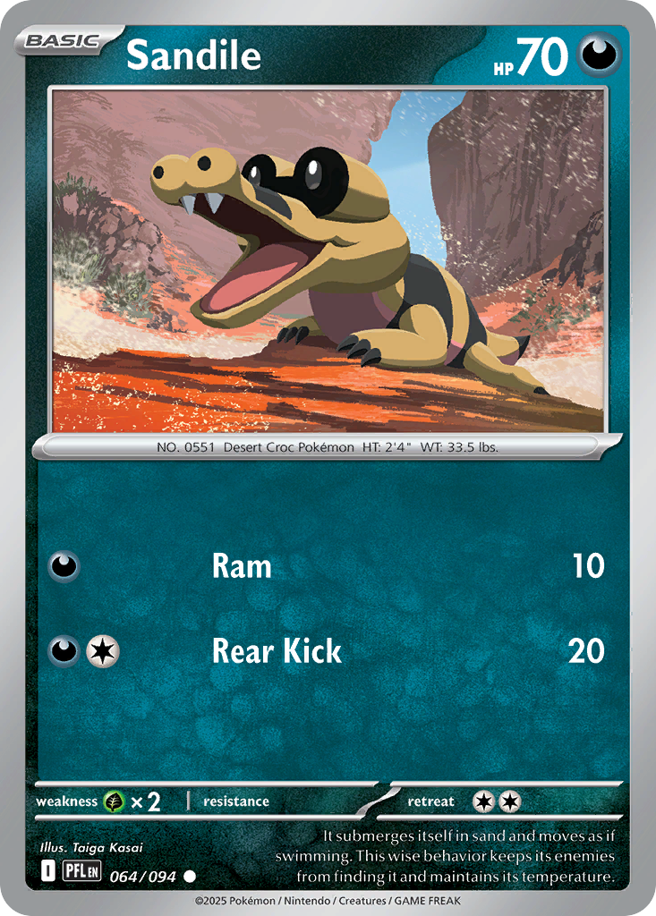 Sandile — illustrated card