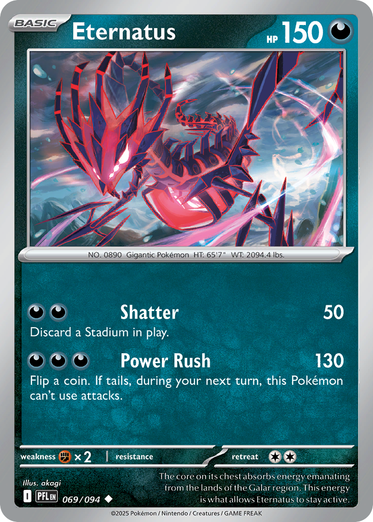 Eternatus — illustrated card