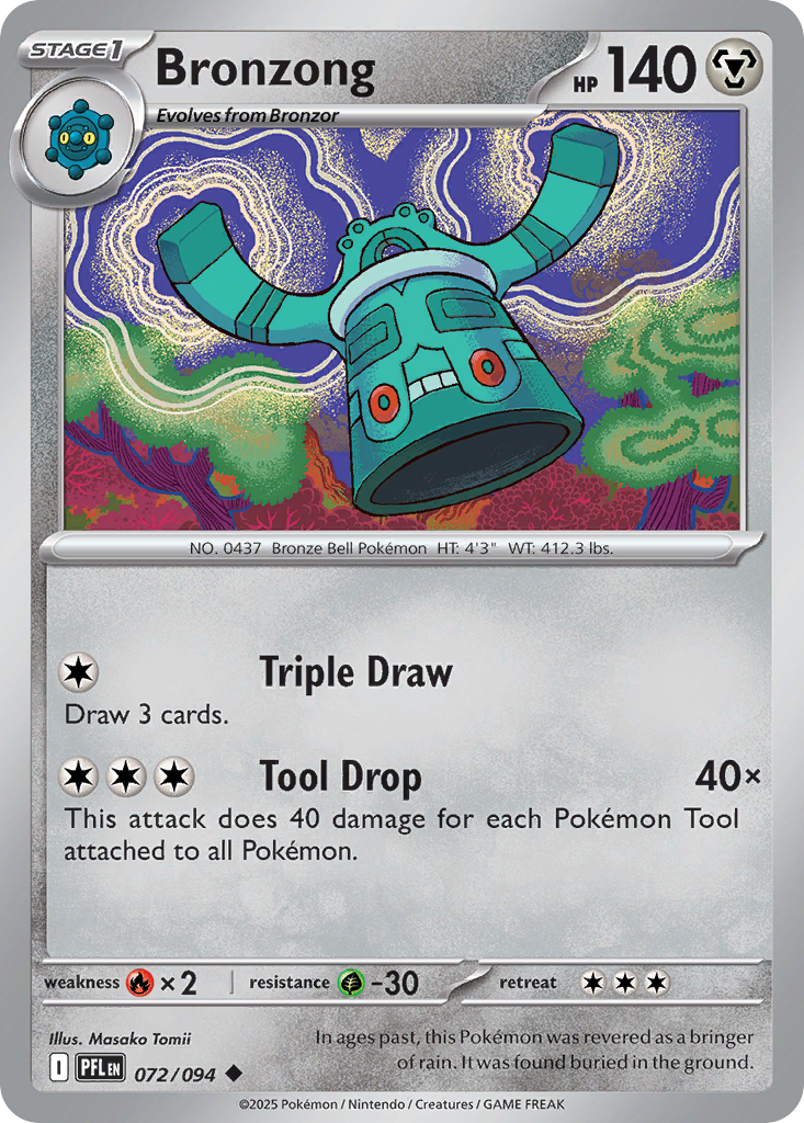 Bronzong — illustrated card