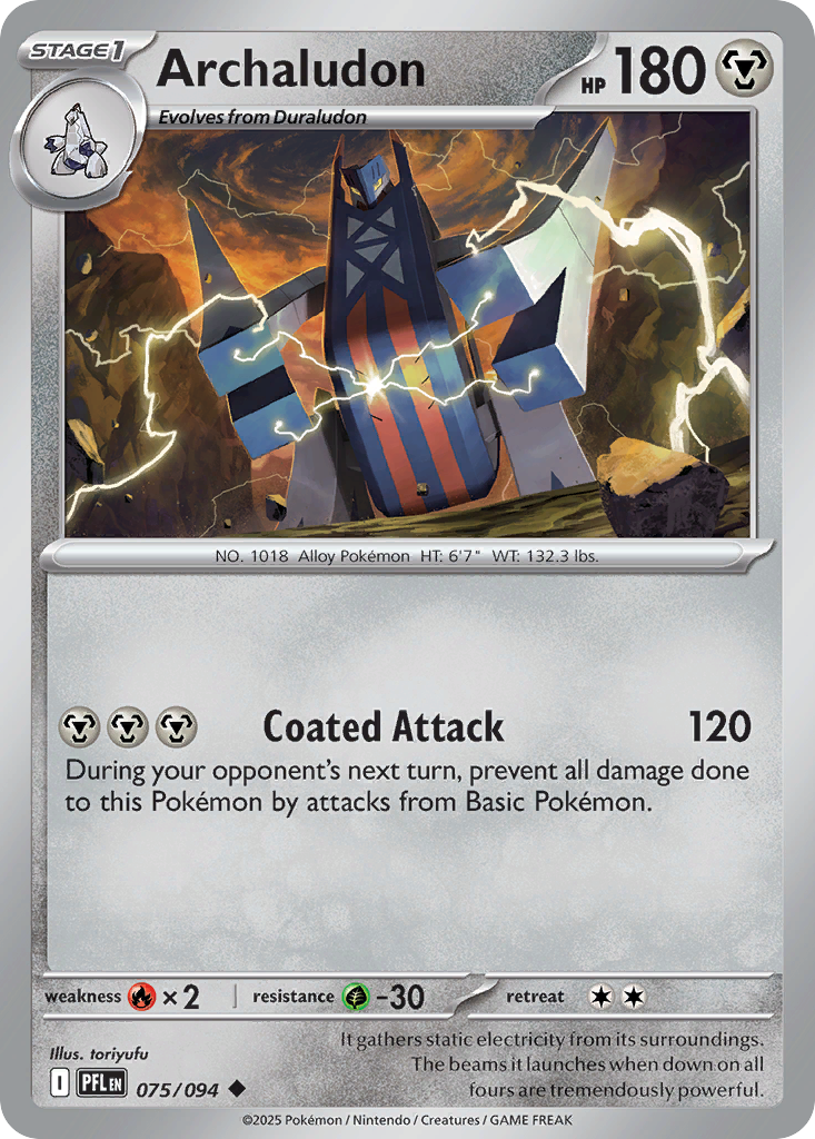 Archaludon — illustrated card