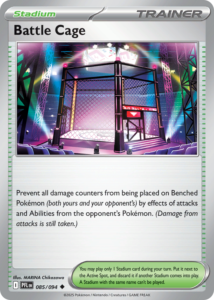 Battle Cage — illustrated card