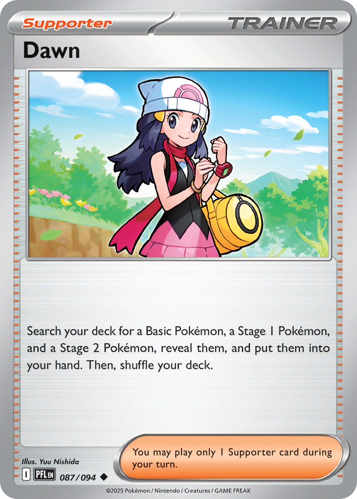 Dawn — illustrated card