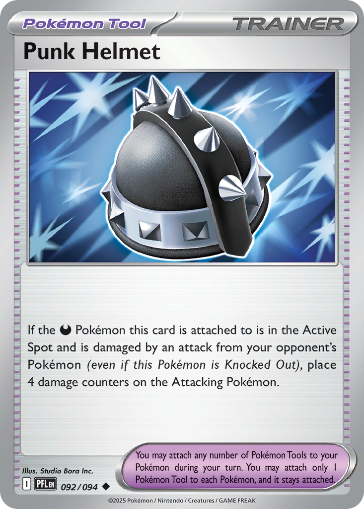 Punk Helmet — illustrated card