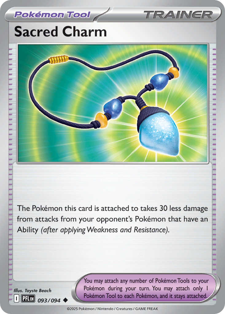 Sacred Charm — illustrated card