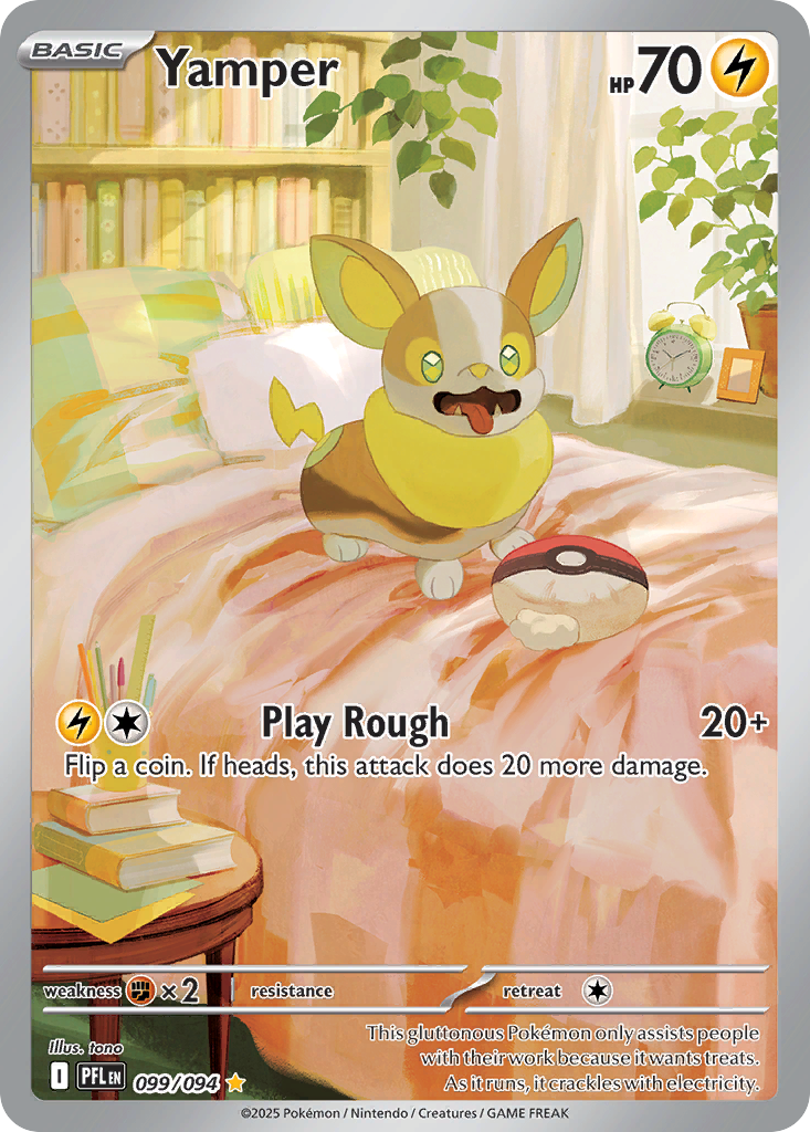 Yamper — illustrated card