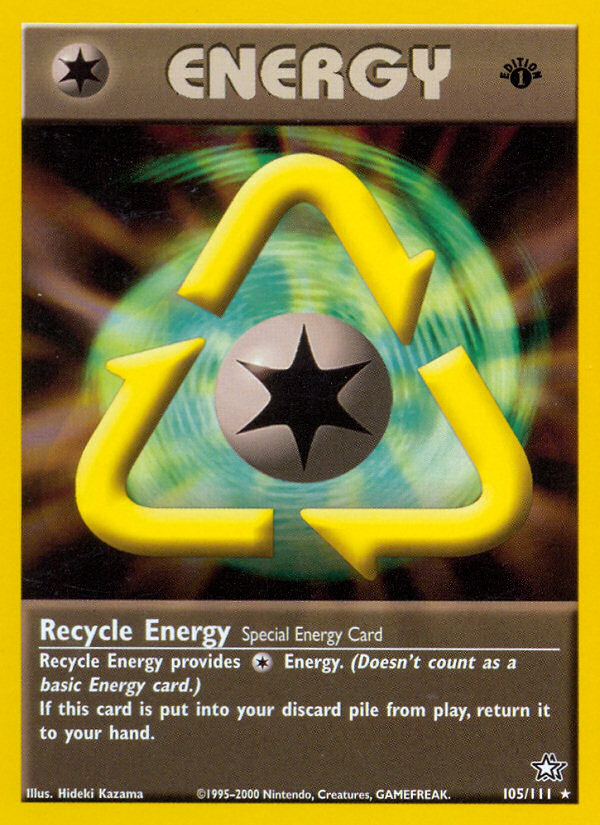 Recycle Energy — illustrated card