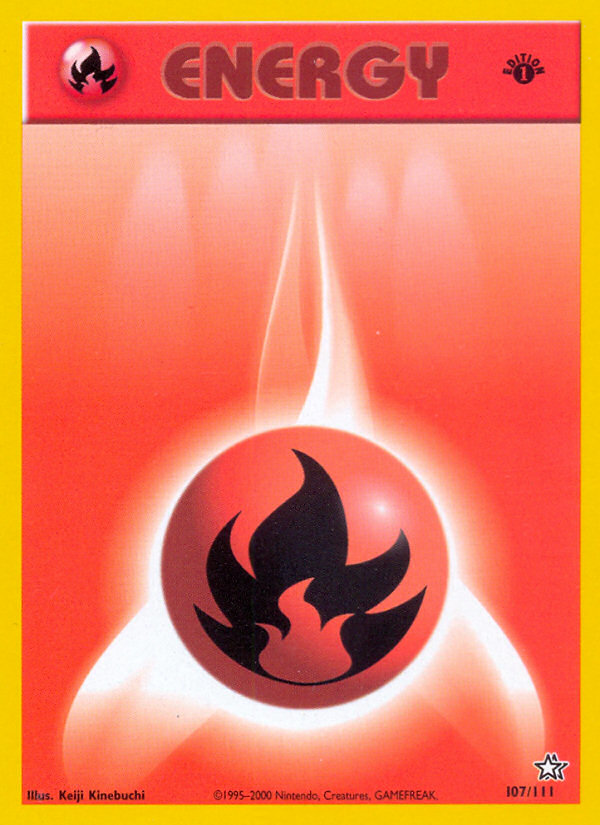 Fire Energy — illustrated card