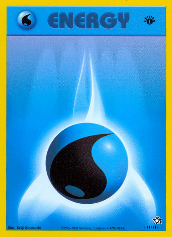 Water Energy — illustrated card