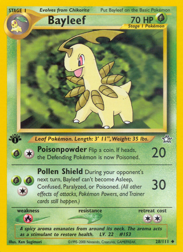 Bayleef — illustrated card