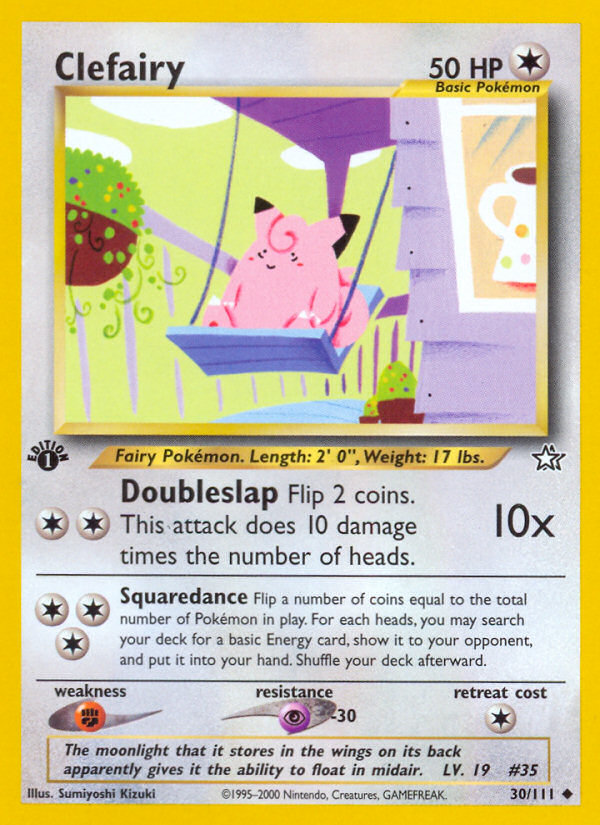 Clefairy — illustrated card