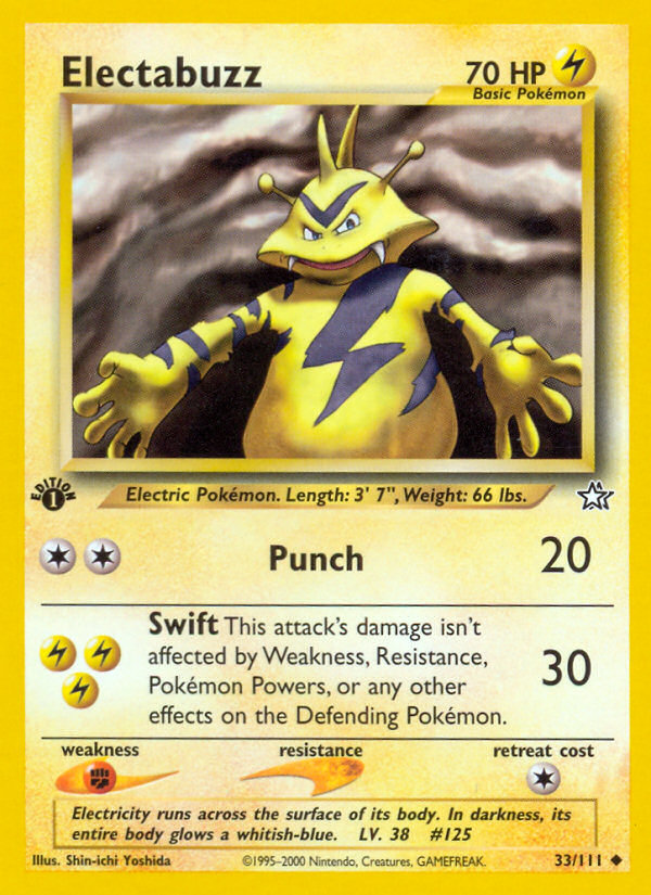 Electabuzz — illustrated card
