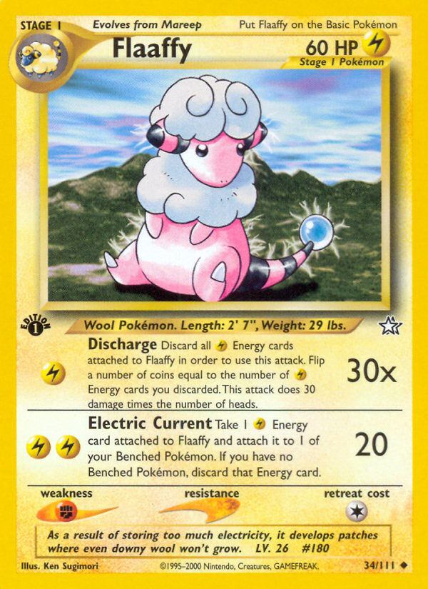 Flaaffy — illustrated card