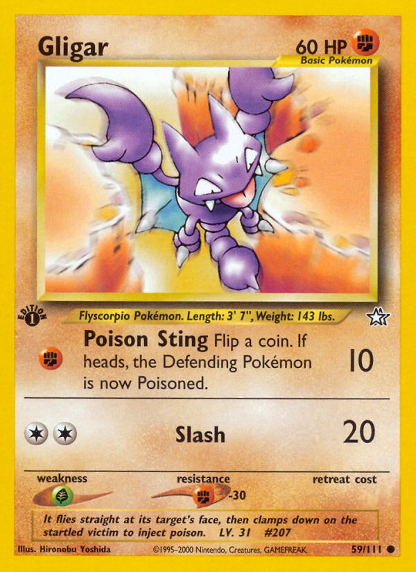 Gligar — illustrated card
