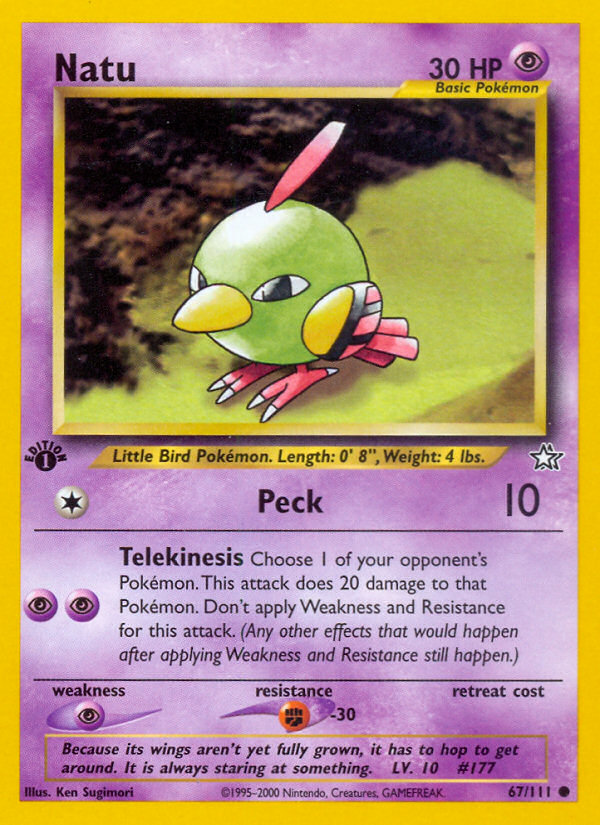 Natu — illustrated card