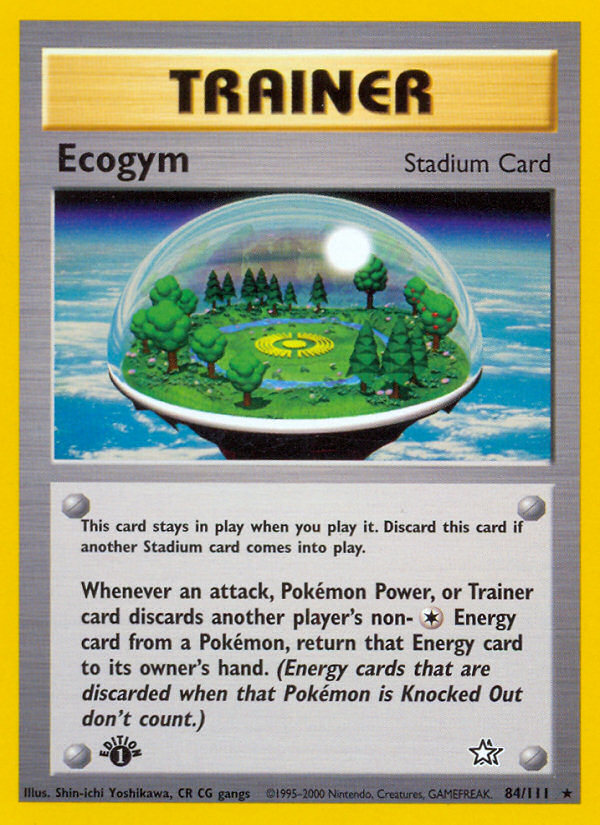 Ecogym — illustrated card