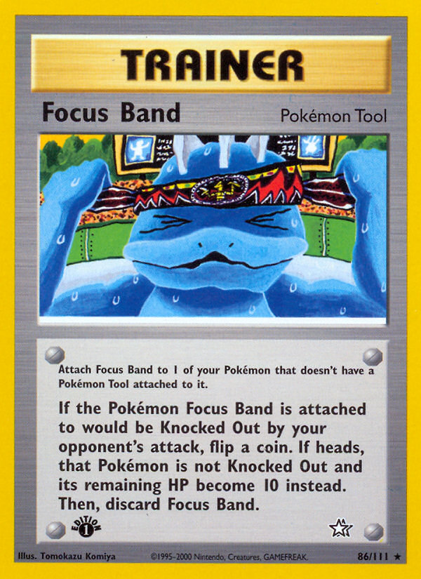 Focus Band — illustrated card