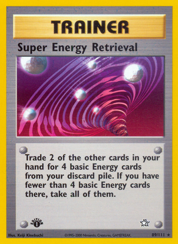 Super Energy Retrieval — illustrated card