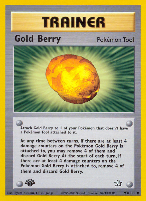 Gold Berry — illustrated card