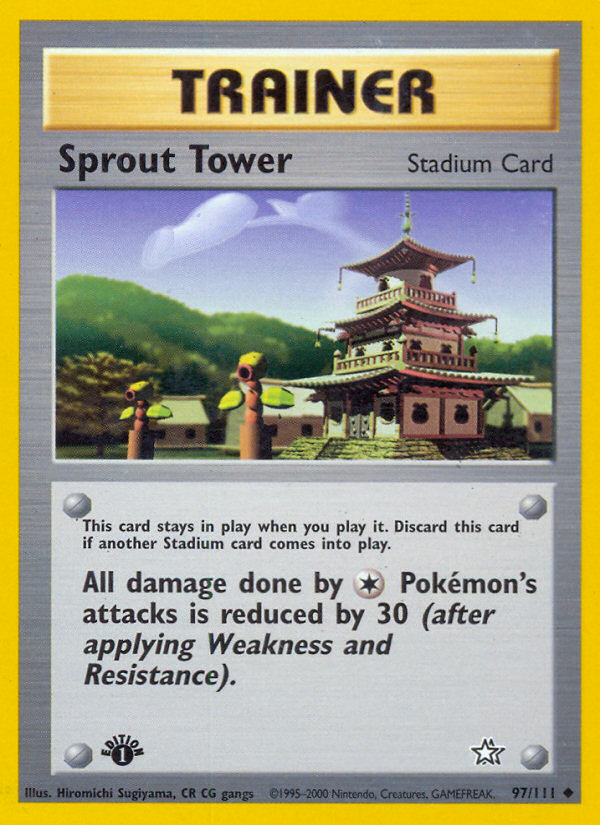 Sprout Tower — illustrated card