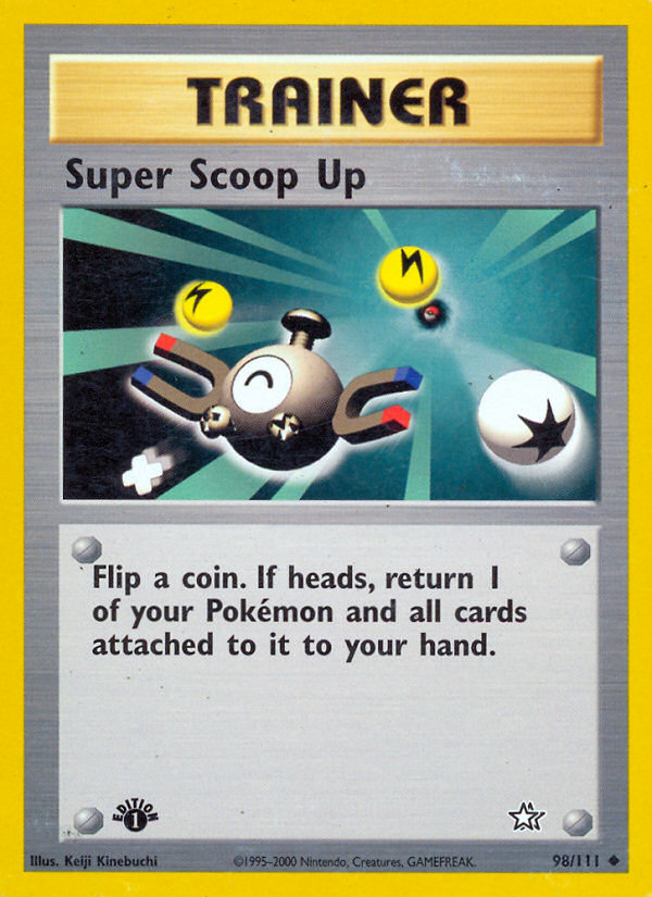 Super Scoop Up — illustrated card
