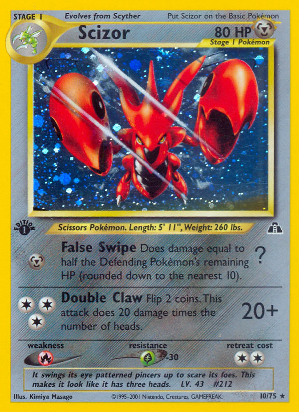 Scizor — illustrated card