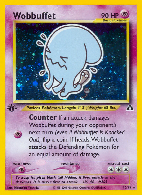 Wobbuffet — illustrated card