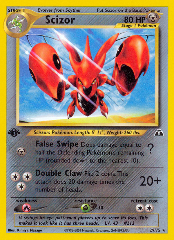 Scizor — illustrated card