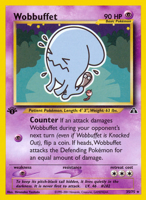 Wobbuffet — illustrated card