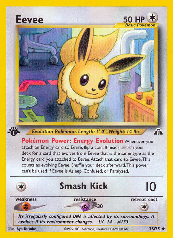 Eevee — illustrated card