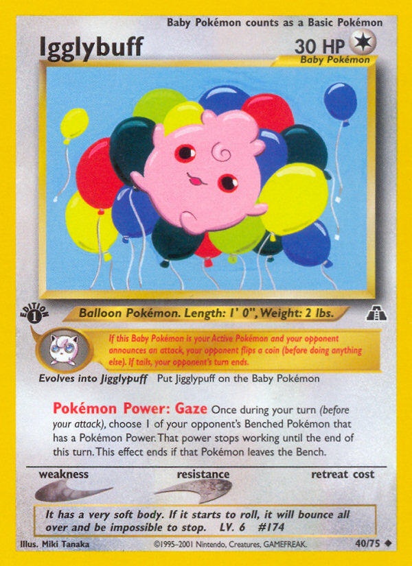 Igglybuff — illustrated card