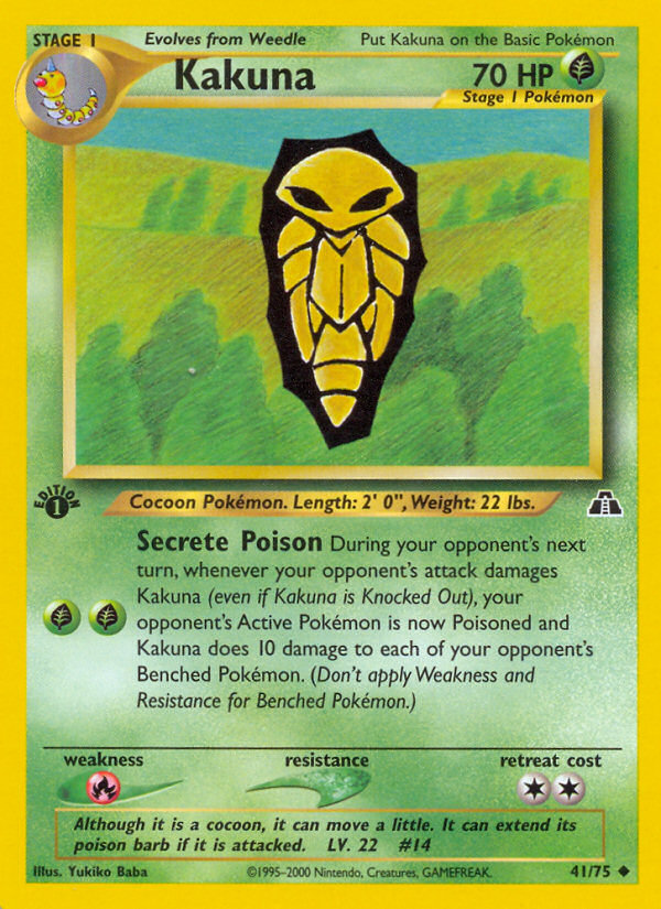 Kakuna — illustrated card