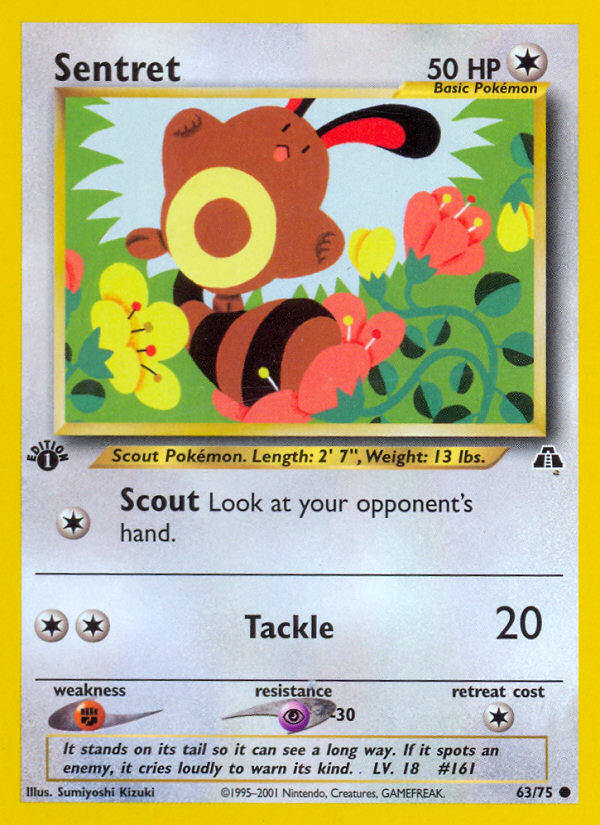 Sentret — illustrated card