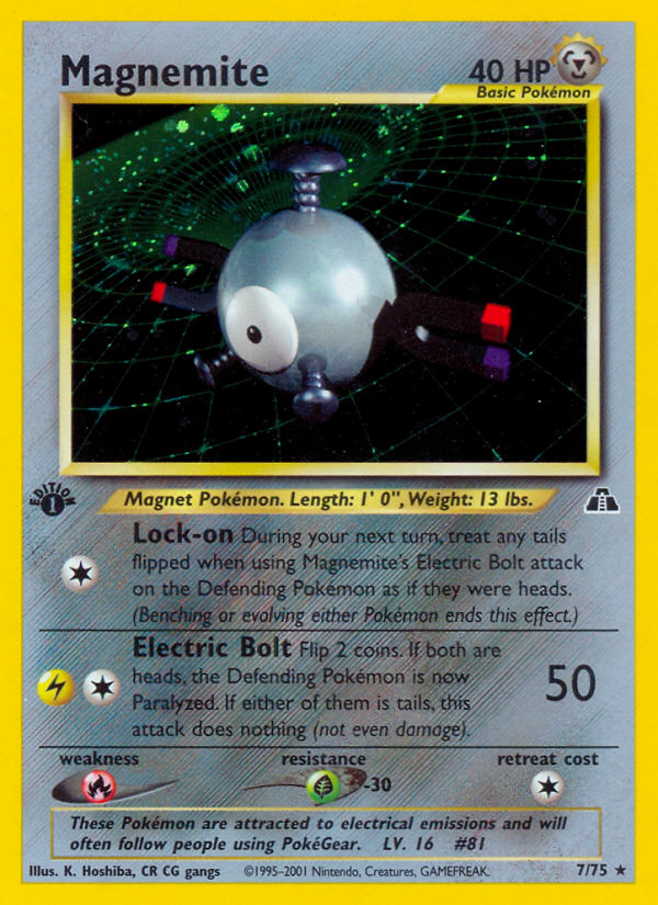 Magnemite — illustrated card