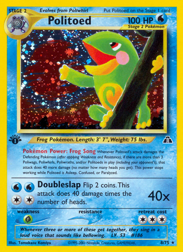 Politoed — illustrated card