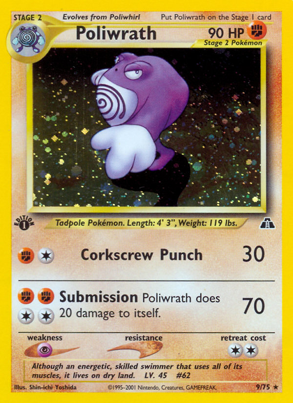 Poliwrath — illustrated card