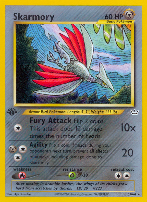 Skarmory — illustrated card