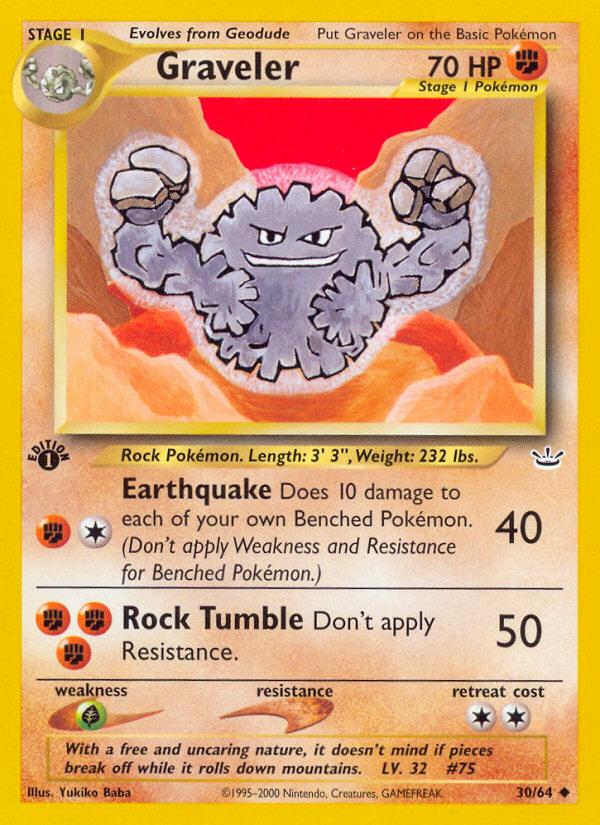 Graveler — illustrated card