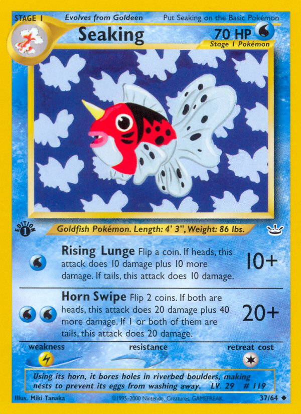 Seaking — illustrated card