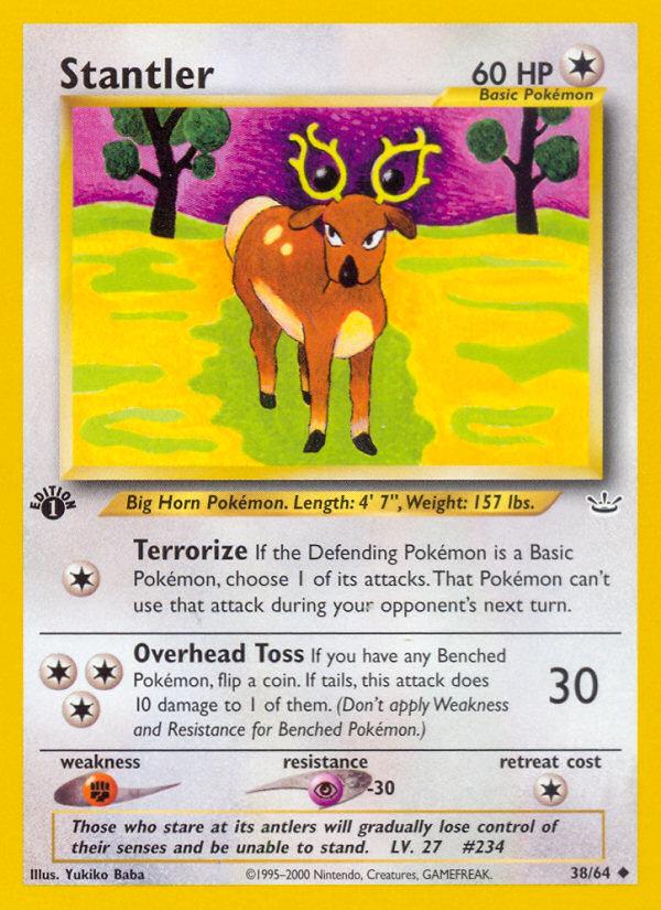 Stantler — illustrated card