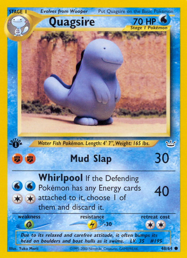 Quagsire — illustrated card