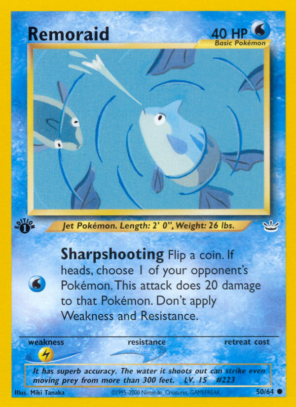 Remoraid — illustrated card