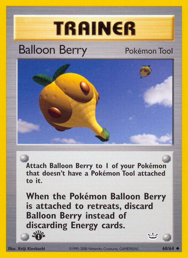 Balloon Berry — illustrated card