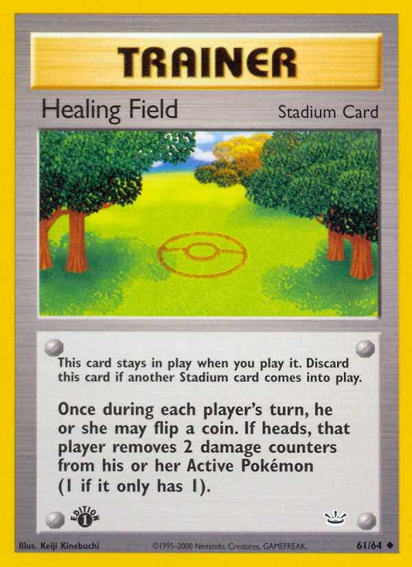 Healing Field — illustrated card