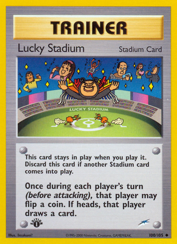 Lucky Stadium — illustrated card