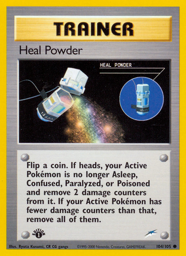 Heal Powder — illustrated card