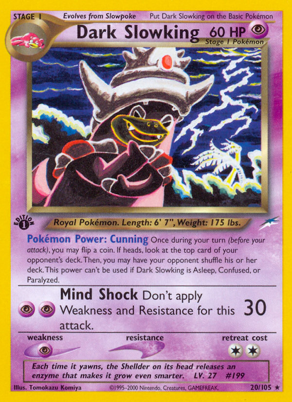 Dark Slowking — illustrated card