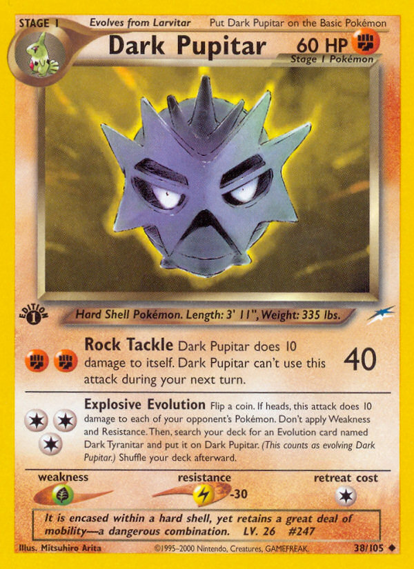 Dark Pupitar — illustrated card