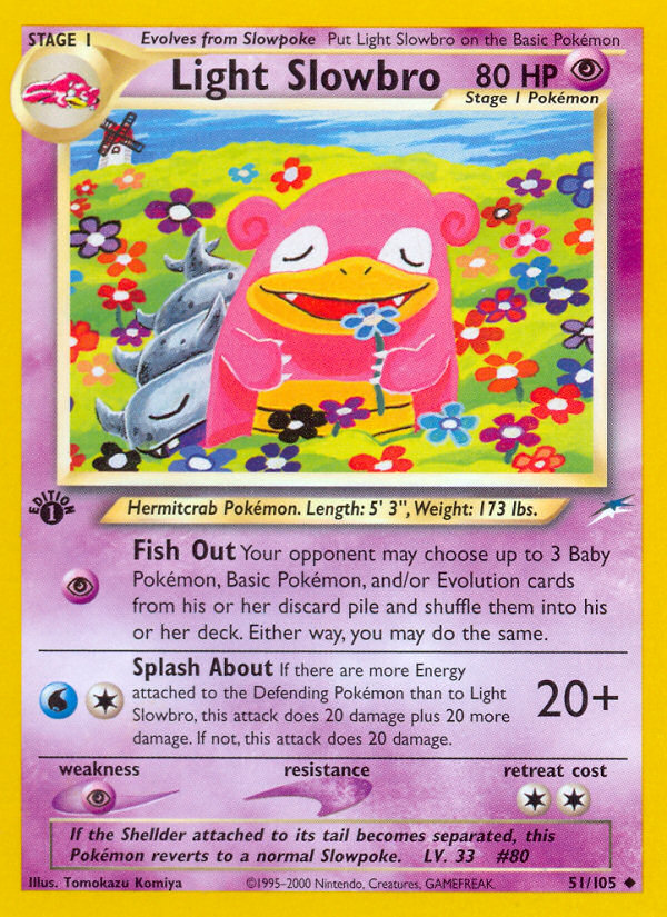 Light Slowbro — illustrated card