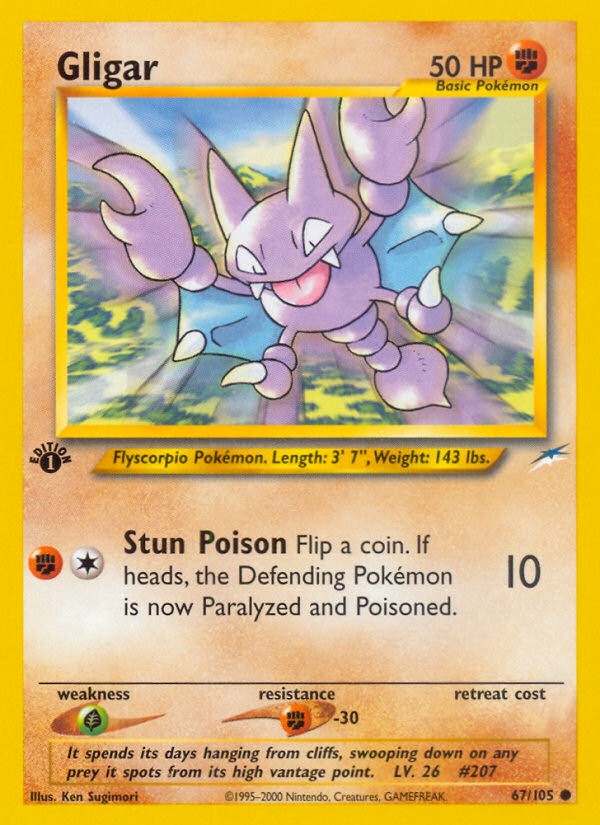 Gligar — illustrated card